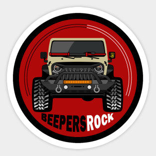 BeepersRock Sticker